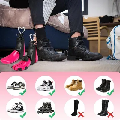 Obrázek produktu pro 4směrný napínák na boty pro široké nohy