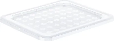 Produktbild von Deckel für Drehstapelbox 26 l REVERSO, Farbe:Transparent
