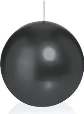 Produktbild von Kugelkerzen Schwarz 60 mm, Inhalt 16 Stück