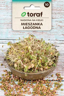 Zdjęcie produktu dla Nasiona na kiełki Mieszanka Łagodna - Toraf 329