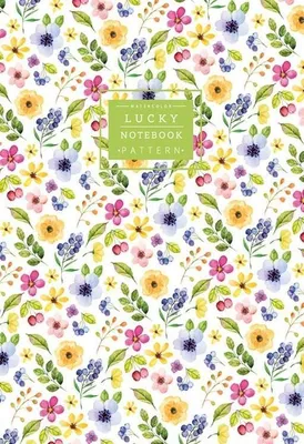 Imagen del producto de Cuaderno decorado, 145x197 mm, 80 hojas, cuadrícula, diseño floral