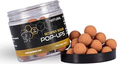 Produktbild von Nash Bait Scopex Squid Pop Ups 75 g Natural 12 mm
