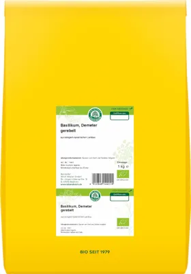 Produktbild von Basilikum gerebelt und getrocknet 1kg