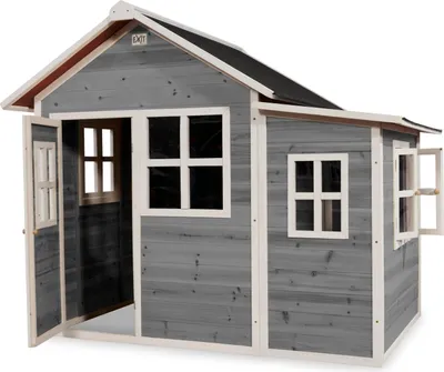 Image de EXIT Loft 150 Maison en Bois – Cabane Extérieure – Bois– Enfants – Gris