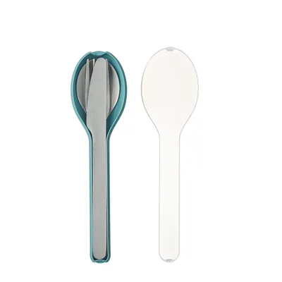 Obrázek produktu pro MEPAL sada příborů Ellipse 19,5x5,1x2,3cm severská zelená 3 kusy