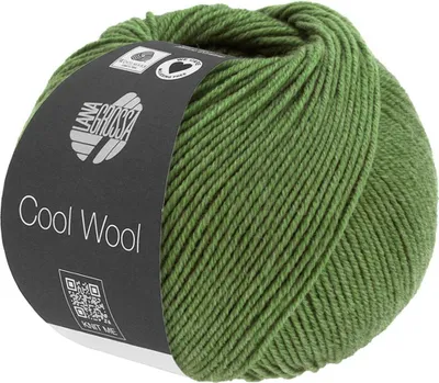 Produktbild von Lana Grossa - Cool Wool Melange 1434 grün meliert