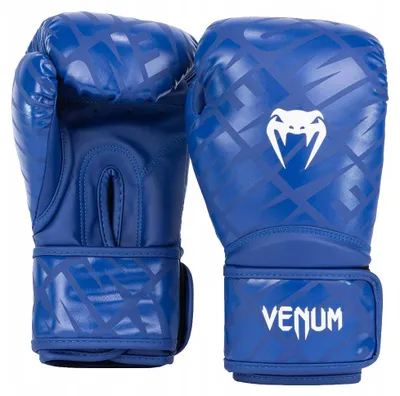 Zdjęcie produktu dla Rękawice bokserskie Venum Contender 1.5 XT, niebiesko-białe, waga 12 oz