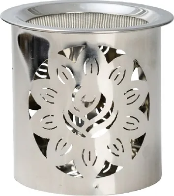 Produktbild von Duftlampe Rose Edelstahl Höhe 8 cm