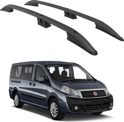 Immagine prodotto di TETTO TURTLE CROWN FIAT SCUDO Mk2 2006 2007 2008 2009 2010 2011 2012 2013 2014 2015 2016 (LWB) , Nero