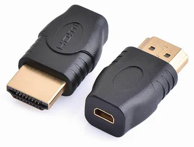 Obrázek produktu pro Redukce micro HDMI typ D samice - HDMI typ A samec