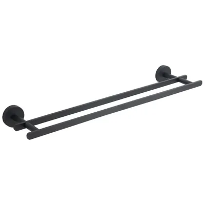 Produktbild von Mexen Loft Doppelhandtuchhalter, Schwarz - 7012625-70