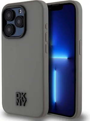 Produktbild von Dkny PolyurethanLeather Stack Logo Magsafe Iphone 15 Pro Max Handyhülle One Size