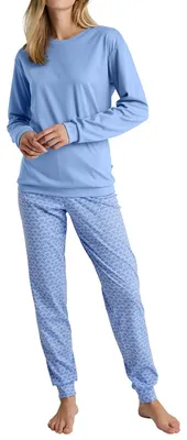 Produktbild von CALIDA Daylight Dreams Bündchen-Pyjama Damen, atmungsaktiv, feuchtigkeitsregulie
