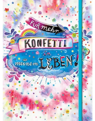 Immagine prodotto di Più coriandoli nella mia vita! (Taccuino)