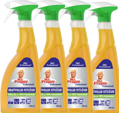 Produktbild von P&G Professional Mr. Proper Professional Kraftvoller Fettlöser 4 x 750 ml