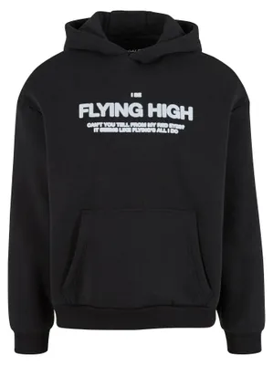 Produktbild von Mister Tee - "High Flight" Kapuzenpullover für Herren, Flauschig TN2209 (M) (Schwarz)