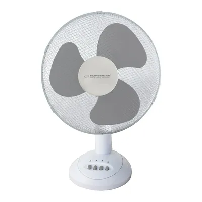 Produktbild von Stolní ventilátor Esperanza EHF003WE Bílá šedá 50 W