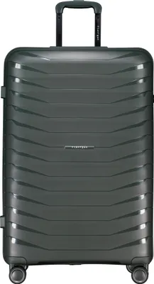 Produktbild von Polypropylen Hartschalen Reisekoffer Grün 78 cm mit 4 Rollen und TSA-Schloss