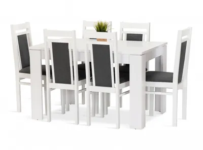 Obrázek produktu pro Jídelní sestava ASIA stůl + 6 židlí