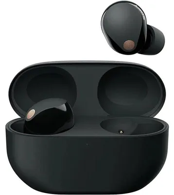 Image de Écouteurs sans fil, réduction active du bruit, Bluetooth 5.3, noir
