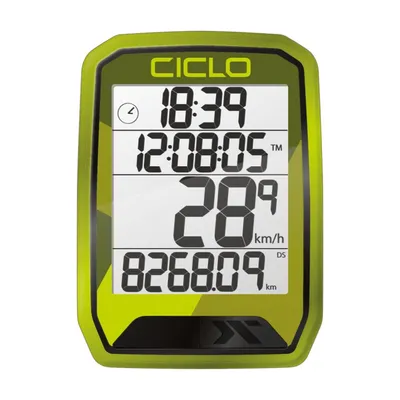 Produktbild von Fahrradcomputer CicloSport Protos 113 Wired – mit Kabel grün 10151133