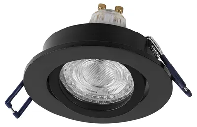 Produktbild von OSRAM 4058075853393 Spot Set LED Einbaustrahler Flexibel 4,5W Schwarz