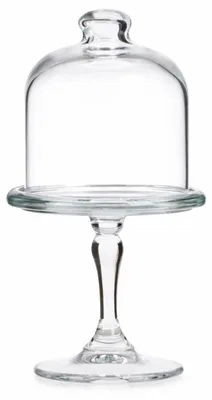 Produktbild von Pasabahce Mini Patisserie mit Haube, aus Glas für Dessert, Pralinen Transparent