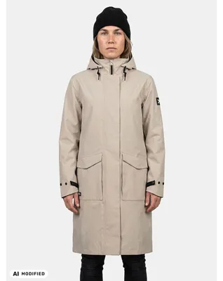 Produktbild von Halti Damen Winterjacke Tokoi II DX Parka Jacket Beige 38