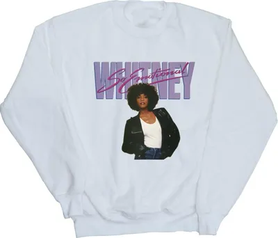 Produktbild von Whitney Houston - "So Emotional" Sweatshirt für Herren BI48305 (XXL) (Weiß)
