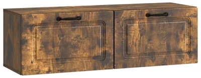 Obrázok produktu pre Nástenná TV skrinka Dymový dub 98 x 31 x 30 cm Kompozitné drevo