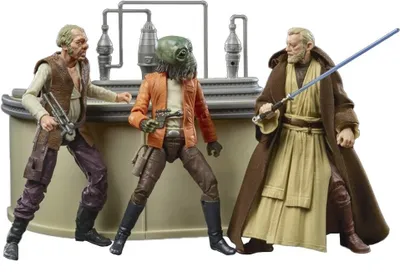 Produktbild von Hasbro Die Macht Der Macht Cantina Showdown Black Series 15 Cm Mehrfarbig  Mehrfarbig One Size
