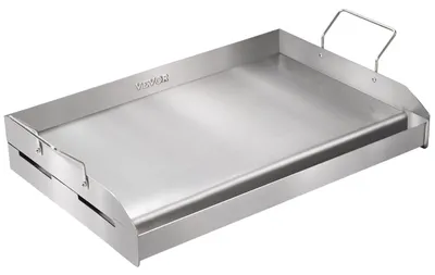 Zdjęcie produktu dla Płyta grillowa na kuchenkę 60x40 cm stalowa non stick na 2 palniki BBQ