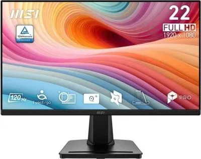 Image de MSI PRO MP225 E12VL, 54,5 cm (21,4 pouces), 1920 x 1080 px, Full HD, 4 ms, Noir
