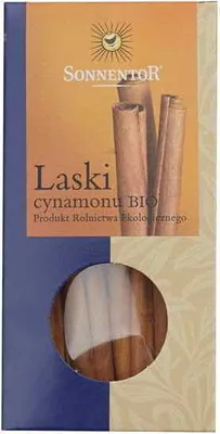 Obrázok produktu pre Sonnentor 00334, Tyčinkové korenie, 18 g, Škorica, 209 kcal, 856 kJ, 0,6 g