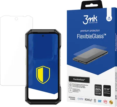Productafbeelding van 3mk Display Hybride glas, FlexibleGlass, voor Ulefone Armor 27 Pro / 27T Pro, 0,3 mm, 7H