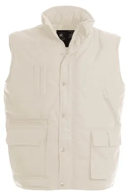 Produktbild von B&C - "Explorer" Weste für Herren/Damen Uni LT1493 (XL) (Beige)