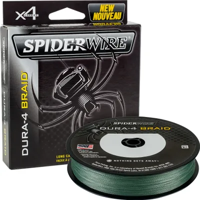 Immagine prodotto di Treccia Spiderwire Dura4 300m 0,25mm 23,2kg moosgreen