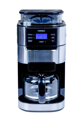 Produktbild von Tornado Kaffeemaschine TCM-1025A-GS, 200g Mahlwerk, 1.5L, 900-1050W