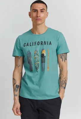 Produktbild von BLEND BHOrin - 20714918ME Herren T-Shirt Longshirt Basic