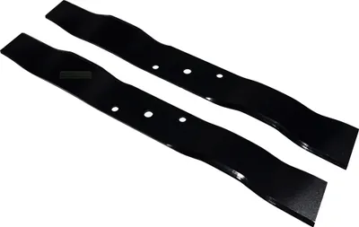 Produktbild von 2 X 45 CM Rasenmähermesser Satz für Stiga Villa 85M, Mulcher, Maestro - HQ Stahl