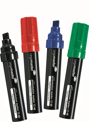 Produktbild von Legamaster TZ 48 Präsentationsmarker Jumbo sortiert 4St