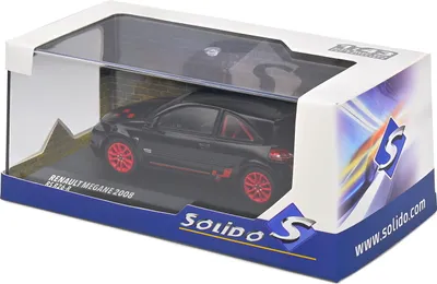 Produktbild von Solido 421438000 Renault Megane R26R 2008 schwarz 1:43