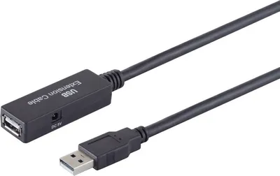 Produktbild von USB Verlängerung, AKTIV, USB 2.0, 480Mbps, 10,0m