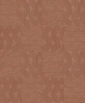 Obrázek produktu pro Khroma by Masureel Terakotová strukturovaná tapeta - 630821 - 53 cm x 10,05 m