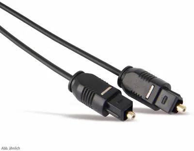 Image de Câble à fibre optique Purelink, 2x Toslink mâle, 1m