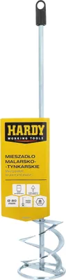 Productafbeelding van Robuuste mengspaan, 80 mm x 400 mm, voor verf en pleisterwerk, van staal