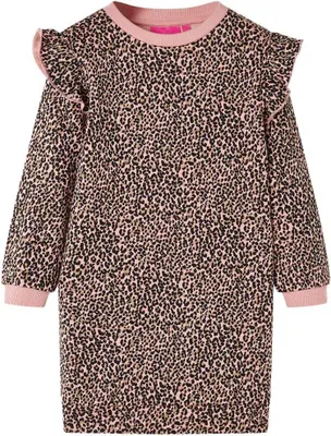 Produktbild von Kinder-Pulloverkleid Mittelrosa 104