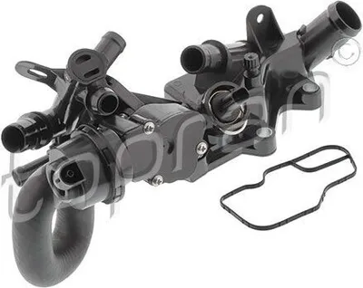Produktbild von TOPRAN Thermostatgehäuse 638 782 für NISSAN Qashqai II (J11, J11)