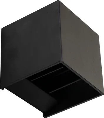 Produktbild von Außenwandleuchte, Wandlampe außen Metall, Außenlampe, Wandleuchte LED, Außenlampe, Außenbeleuchtung, Venus schwarz