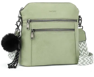 Produktbild von TANTOMI Umhängetasche Damen Mittelgroß, Crossbody Bags Handtasche Damen mit Viel
